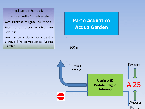 clicca per ingrandire la mappa cartina Acquagarden