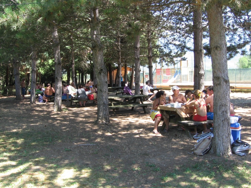 area picnic Acquagarden